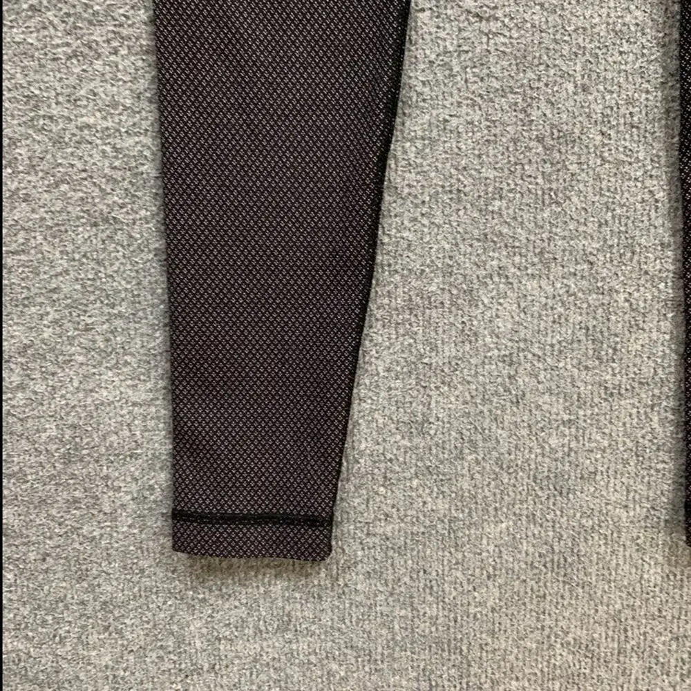 Lululemon Leggings Womens 4 Black White Wunder Under Printed Crop Workout Yoga